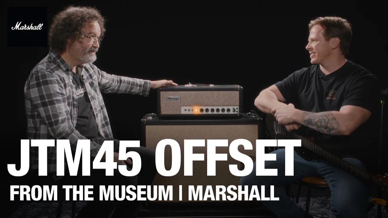 Marshall: Из музея: Оригинальный офсетный усилитель JTM45｜ Marshall