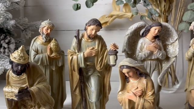 Набор фигурок для рождественского вертепа 'СВЕРШИЛОСЬ ЧУДО РОЖДЕСТВА', полистоун, 20 см, XNA15005681