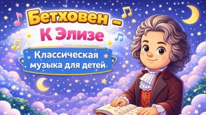 Бетховен – К Элизе | Классическая музыка для детей
