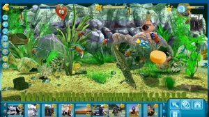 Игровые аквариумы. Кормлю своих рыбок и у друзей. День #529