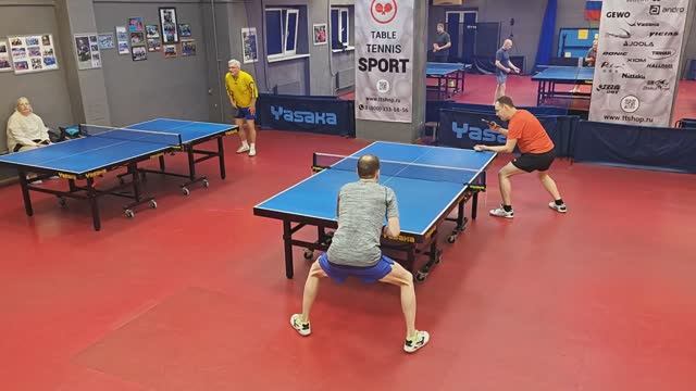 отбор Голованов А. (352) - Любимов Д. (450) 08.01 настольный теннис Любительский турнир смотреть онлайн