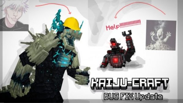 Kaiju craft addon V4.5 (Mini update, fix bug)