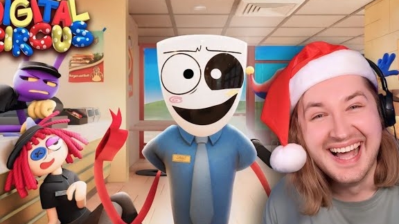 УДИВИТЕЛЬНЫЙ ЦИФРОВОЙ ЦИРК - Серия 4: Фастфуд Маскарад - Душевно, но я жду тайны (РЕАКЦИЯ) | ТипоТоп смотреть онлайн