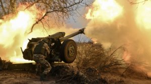 Два точных выстрела — уничтожен украинский ПВД. Лучшее видео из зоны СВО