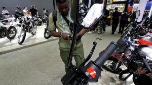 Мотоциклы QINGQI. Выставка CFAIR. Часть 16.