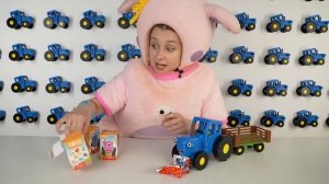 СИНИЙ ТРАКТОР и Мышонок Ням изучают Цвета - УГАДАЙКА Книжка для Малышей - КуКуPlay