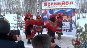 Марийский танец. Радуют Верхнеянактаевские. Видео Василия Хайбуллина