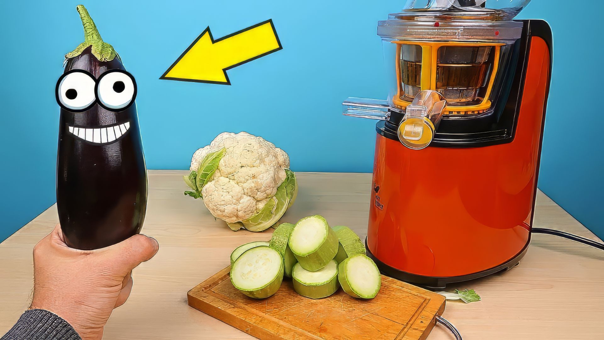 Что если сделать сок из Баклажана, Кабачка и Цветной капусты? Новая Бедная Соковыжималка! alex boyko смотреть онлайн