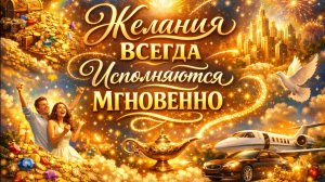 Желания ВСЕГДА Исполняются МГНОВЕННО