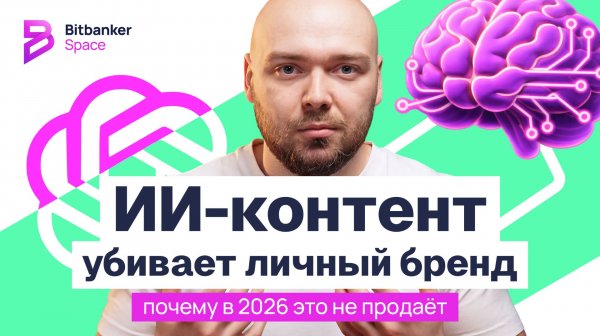 ИИ-контент в 2026 разрушает личный бренд: почему контент-заводы не дают доверия