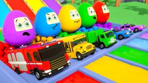Мультики про машинки – Мультики для детей – Веселые мультяшки про машинки для малышей