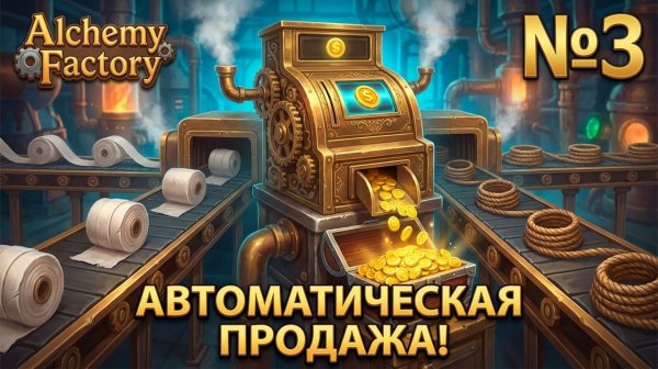 Alchemy Factory | #3 АВТОМАТИЧЕСКАЯ ПРОДАЖА! 🤑