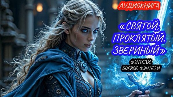 АУДИОКНИГА СВЯТОЙ, ПРОКЛЯТЫЙ, ЗВЕРИНЫЙ, ПОПАДАНЕЦ, ФЭНТЕЗИ, БОЕВОЕ ФЭНТЕЗИ