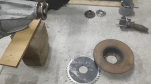 Как установить тормозной диск к звезде МИНИТРАКТОР СВОИОМИ РУКАМИ