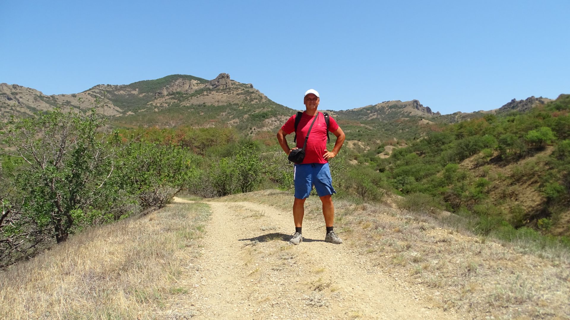 Крым. Поход на Термальный источник в Щебетовке. смотреть онлайн