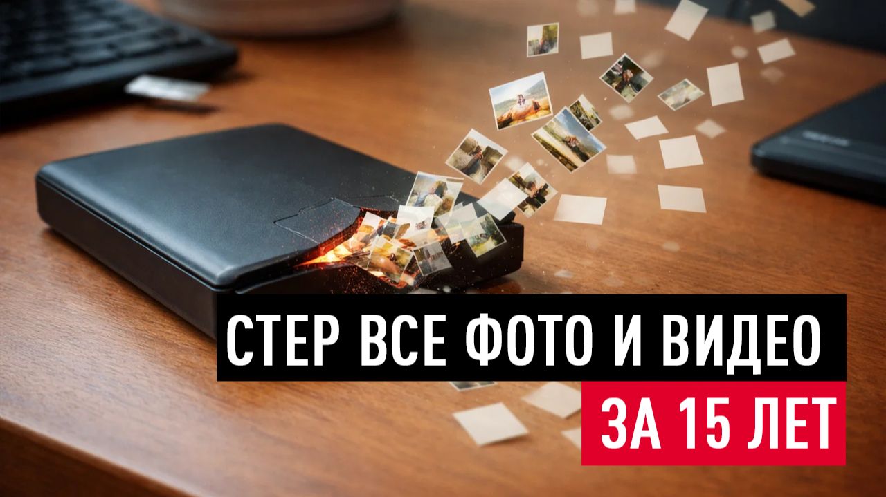Потерял фото и видео за 15 лет: как пережить потерю