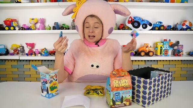 СИНИЙ ТРАКТОР Распаковка ПЛАНШЕТА - Рисуем на планшете -  КуКуPlay