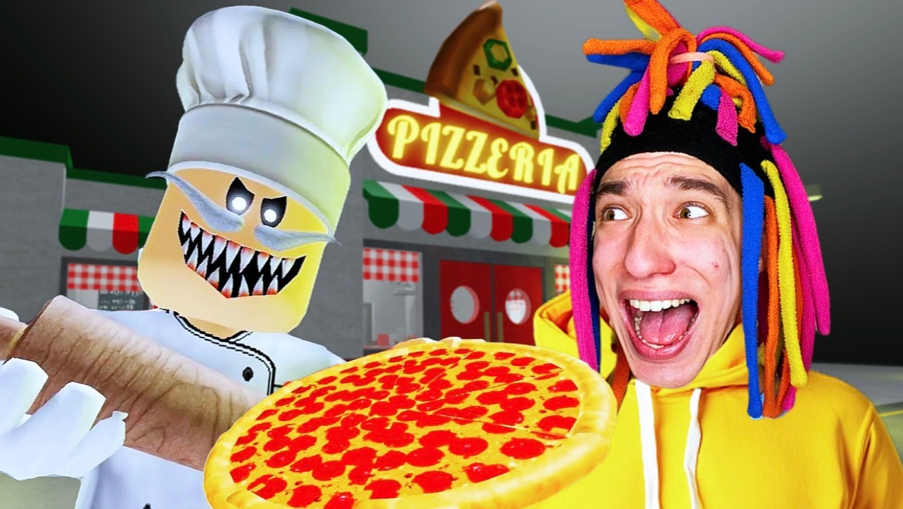 КИТАЙКА И ПОБЕГ ИЗ ПИЦЦЕРИИ | РОБЛОКС ПОБЕГ смотреть онлайн