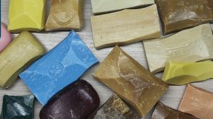 АСМР/РЕЗКА ОБРЕЗКОВ МЫЛА