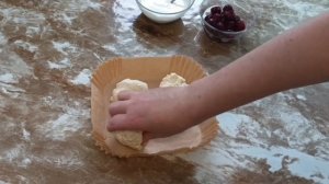 ПП ватрушки с вишней