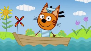 Три Кота — Мультфильм для Детей | Большое Путешествие | Три Кота Мультик Смотреть | Развивающая Игра
