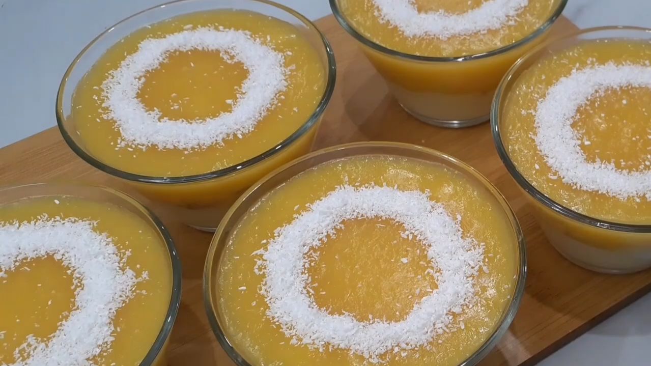 Молочный десерт с апельсинами - рецепт на Eda.video