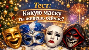 Какую маску ты живешь сейчас?
