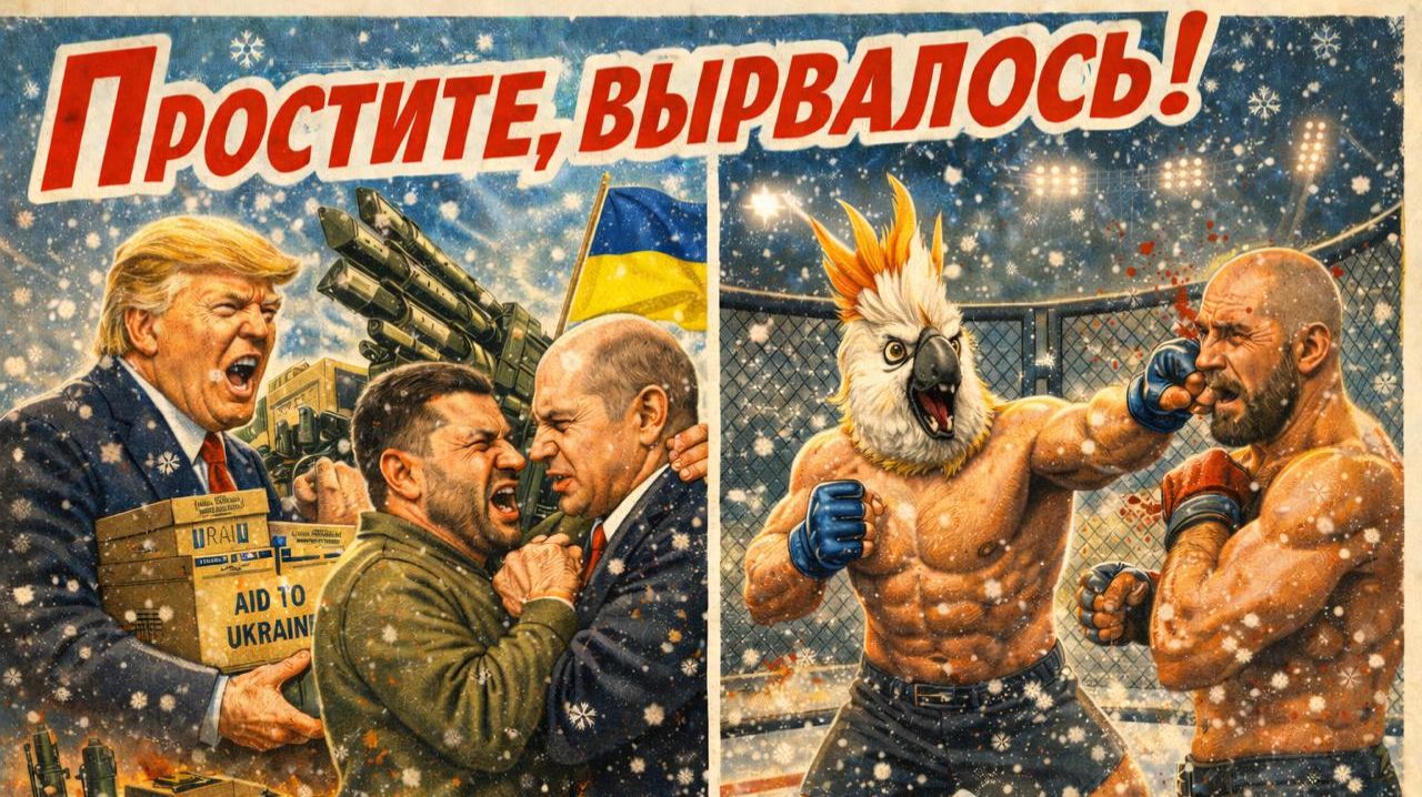 12.01.26 | "Простите, вырвалось!" №328 | G7 переносят из-за боя ММА?| Поставки Украине| Террор 404-й смотреть онлайн