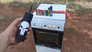 ✅Газовая плита против🆚 мощных петард!!!