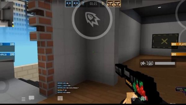 СЫГРАЛ НАПАРНИКИ ПРОТИВ ЧИТЕРА В BLOCKPOST MOBILE