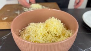 Минутный салат с сыром и виноградом - просто, быстро, вкусно!