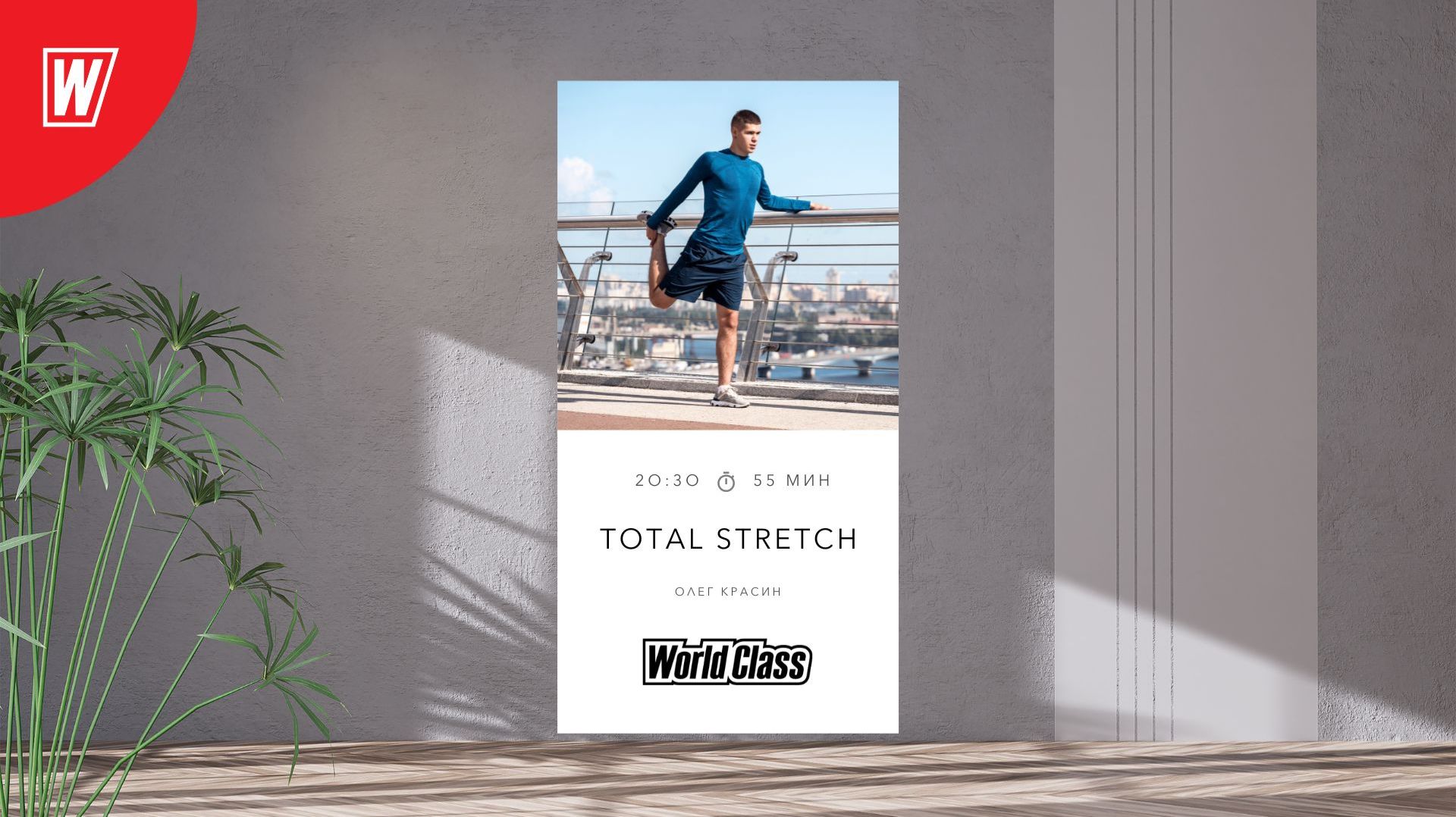 TOTAL STRETCH с Олегом Красиным | 12 января 2026 | Онлайн-тренировки World Class смотреть онлайн