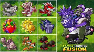 Зомби против растений Plants vs Zombies Fusion 3.2 PvZ