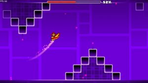 Geometry Dash- Back on track прохождение на все 3 монетки