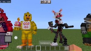 Все аниматроники из фнафа в майнкрафт | Лёша 34 в Minecraft