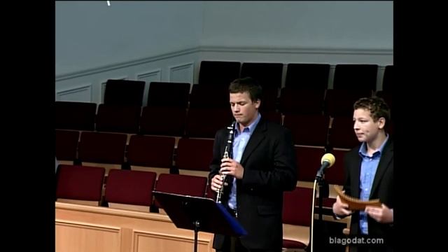 За Христом пойду я..- музыка..