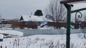 Мороз, метель. Готовлю обед.