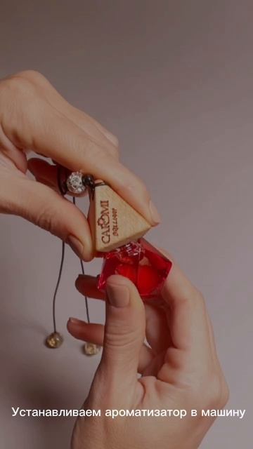 Распаковка и установка ароматизатора Сaromi