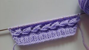 Объемная ажурная дорожка.