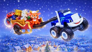 Вспыш и Крушила помогают Санта Клаусу! Новогоднее видео для детей