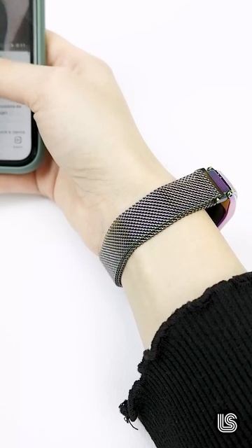 Ремешок для Xiaomi Mi Band 5/6 Миланская петля смотреть онлайн
