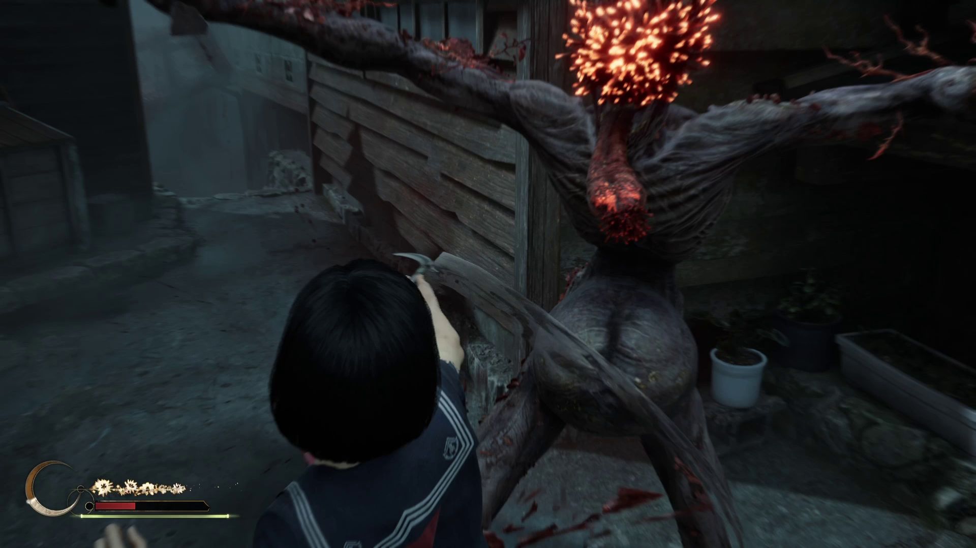 Встретили и наказали интерпретацию похотливого извращенца - Silent Hill f - ep10