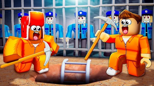 СБЕГИ ИЛИ ПРОИГРАЕШЬ!🚫 САМАЯ ЗАЩИЩЁННАЯ ТЮРЬМА В РОБЛОКС!