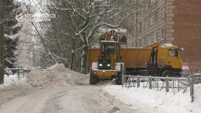 Борьба со стихией. В Егорьевске продолжают устранять последствия снежного циклона смотреть онлайн