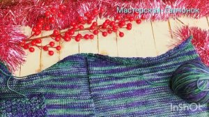 Мои продвижения. Два изделия на спицах и трубочки для кашпо.