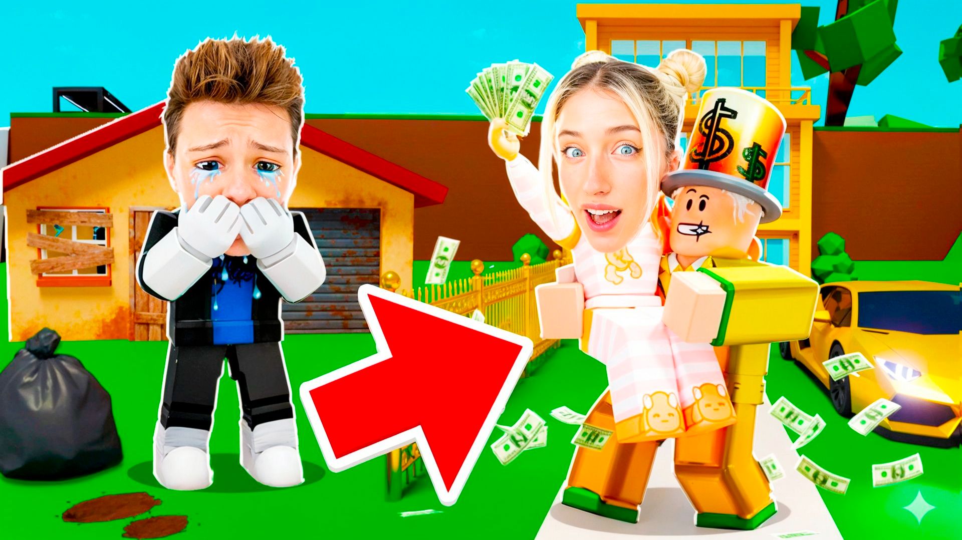 Она ИЗМЕНИЛА мне с БОГАТЫМ парнем… Brookhaven RP - 2 СЕРИЯ смотреть онлайн