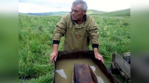 Геологоразведочные работы на россыпное золото; р. Ильдикан
