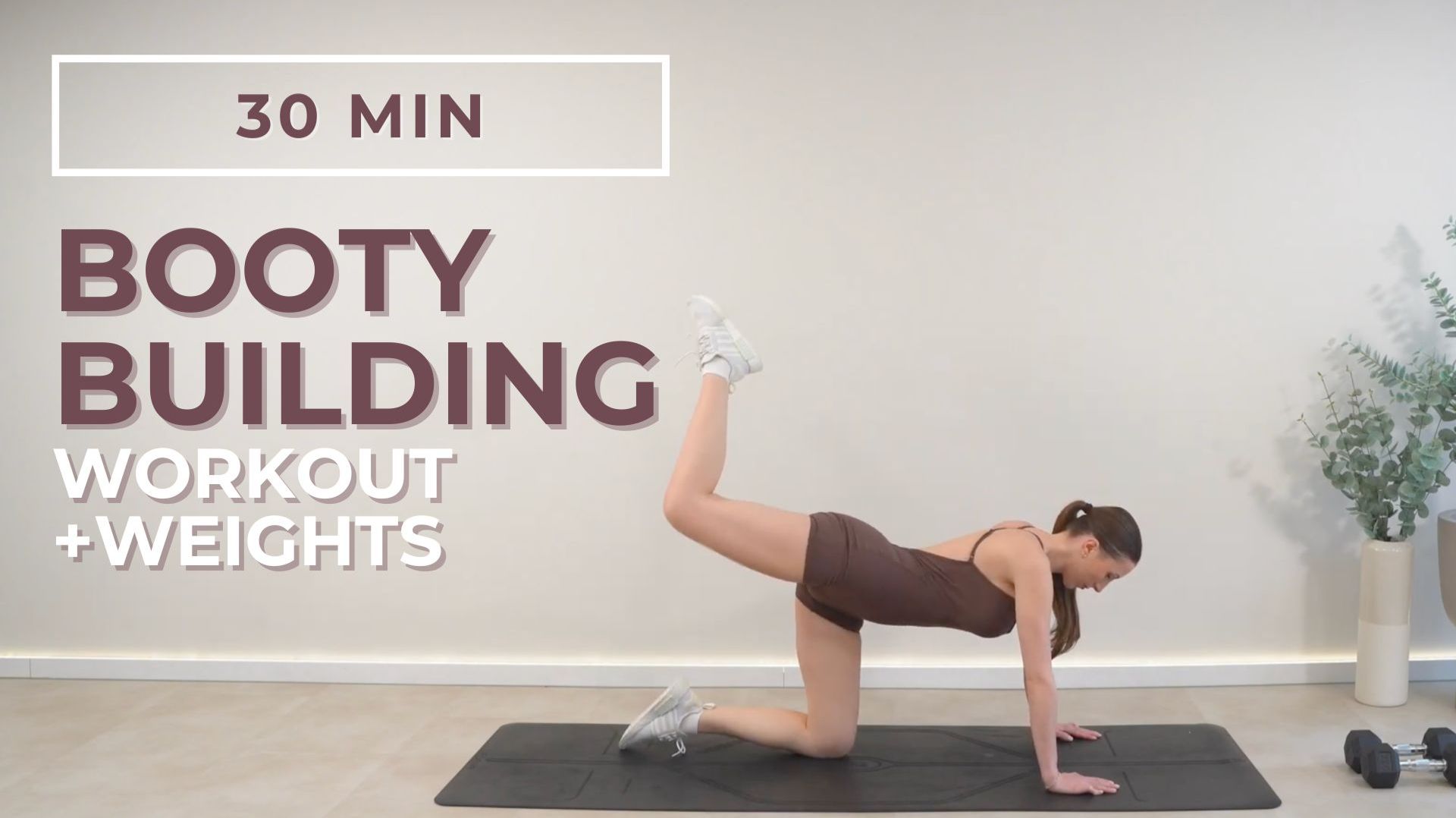 30-минутная силовая тренировка | Красивые ноги и ягодицы | Тренировка для женщин смотреть онлайн