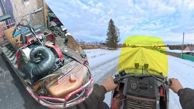 Установка и тестирование комплектов выхлопа и обдува DD на буран