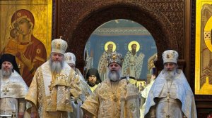 Соборное архиерейское богослужение в Успенском соборе